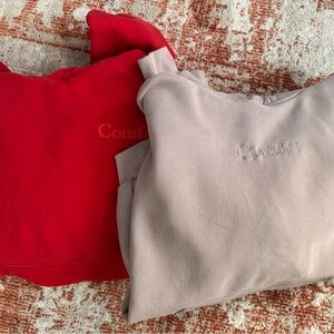 2 comfrt hoodies. Size medium